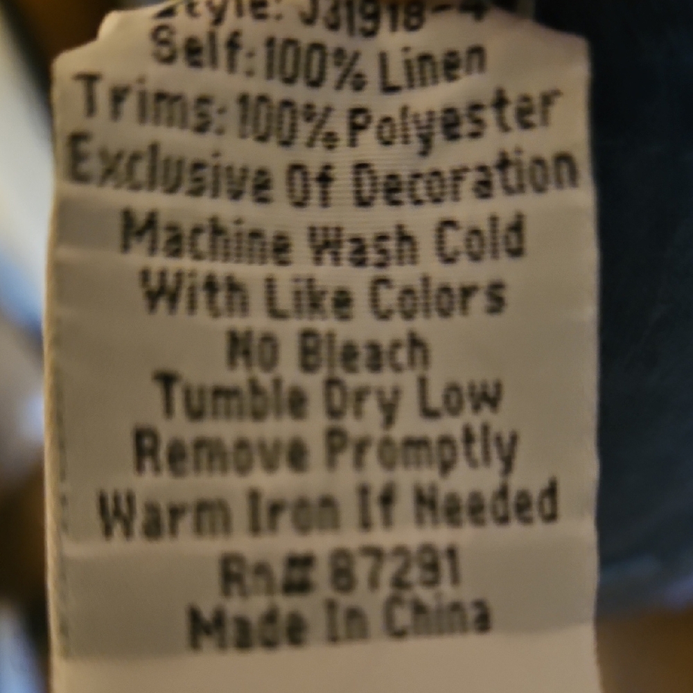 Johnny Was Multicolor Embroidered Linen Dress - Picture 9 of 10